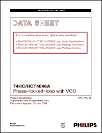 Click here to download 74HC4046 Datasheet