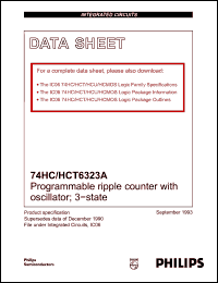 Click here to download 74HCT6323A Datasheet