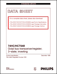 Click here to download 74HCT648 Datasheet