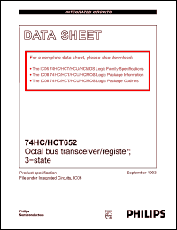 Click here to download HCT652 Datasheet