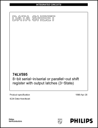 Click here to download 74LV595 Datasheet