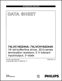 Click here to download 74LVC162244A Datasheet