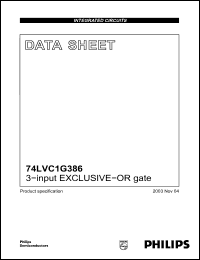Click here to download 74LVC1G386GW Datasheet