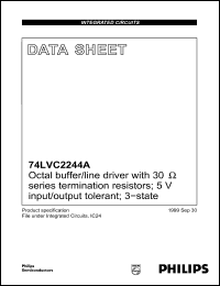 Click here to download 74LVC2244APWDH Datasheet