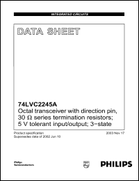 Click here to download 74LVC2245A Datasheet