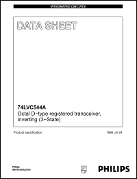 Click here to download 74LVC544 Datasheet