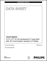 Click here to download 74LVT162373DGG Datasheet