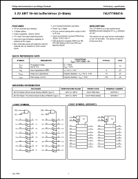 Click here to download 74LVT16541A Datasheet