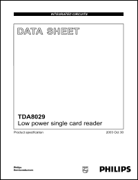 Click here to download TDA8029 Datasheet