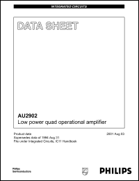 Click here to download AU2902 Datasheet