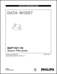 Click here to download BAP1321-03 Datasheet