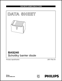 Click here to download BAS240 Datasheet