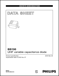 Click here to download BB190 Datasheet