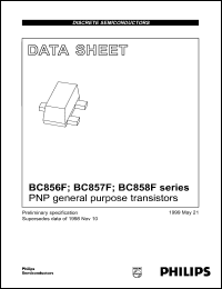 Click here to download BC858F Datasheet
