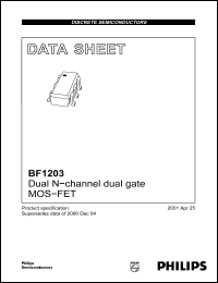 Click here to download BF1203 Datasheet