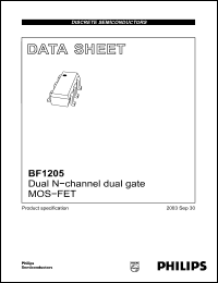 Click here to download BF1205 Datasheet