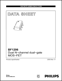 Click here to download BF1206 Datasheet