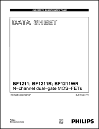 Click here to download BF1211 Datasheet