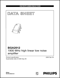 Click here to download BGA2012 Datasheet