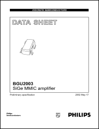 Click here to download BGU2003 Datasheet
