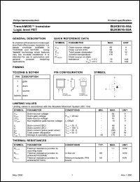 Click here to download BUK9616-55A Datasheet