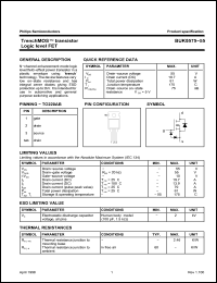 Click here to download BUK9575-100A Datasheet