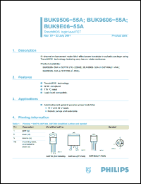 Click here to download BUK9E06-55 Datasheet