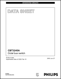 Click here to download CBT3245ADB Datasheet