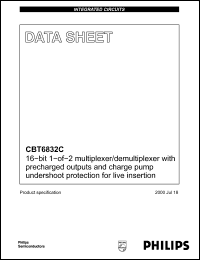 Click here to download CBT6832C Datasheet