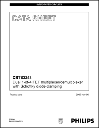 Click here to download CBTS3253D Datasheet