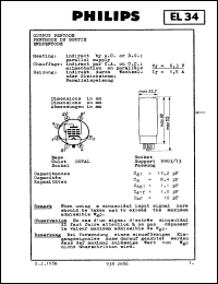 Click here to download EL34 Datasheet