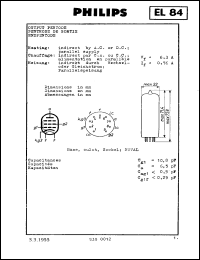 Click here to download EL84 Datasheet