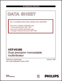 Click here to download HEF4938B Datasheet