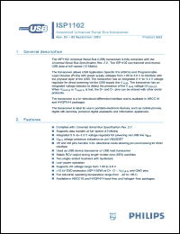 Click here to download ISP1102BS Datasheet