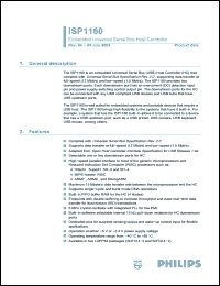 Click here to download ISP1160BD Datasheet