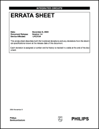 Click here to download LPC2124 Datasheet