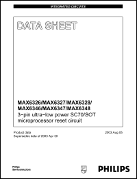 Click here to download MAX6326-23W Datasheet