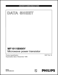 Click here to download MF1011B900 Datasheet