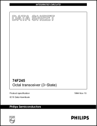 Click here to download N74F245 Datasheet