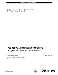 Click here to download P89C557E4 Datasheet