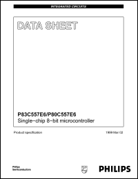 Click here to download P83C557E6 Datasheet
