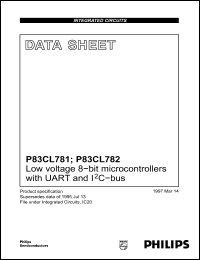 Click here to download P83CL782 Datasheet
