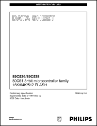 Click here to download P89C536 Datasheet