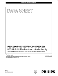Click here to download P89C664HBBD Datasheet