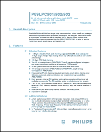 Click here to download P89LPC902FN Datasheet