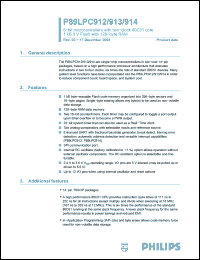 Click here to download P89LPC913 Datasheet