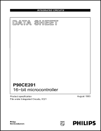 Click here to download P90CE201 Datasheet