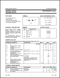 Click here to download PBYR3040 Datasheet