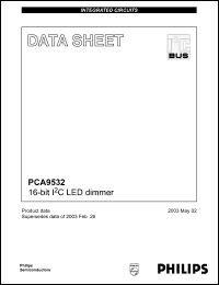 Click here to download PCA9532PW Datasheet