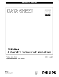 Click here to download PCA9544APW Datasheet